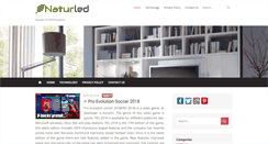 Desktop Screenshot of naturled.com