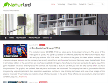 Tablet Screenshot of naturled.com